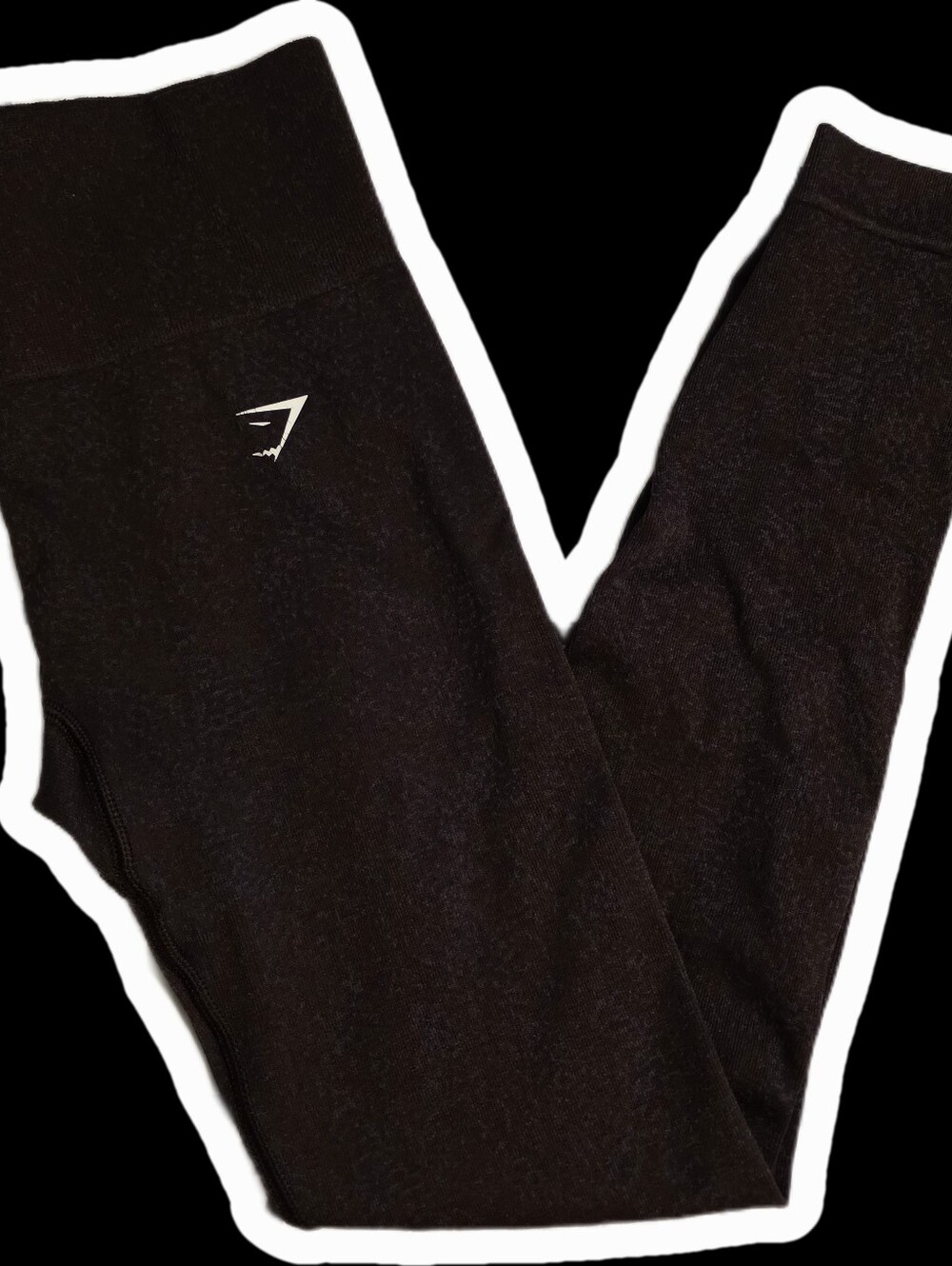 Gymshark Black High-Rise Seamless Leggings